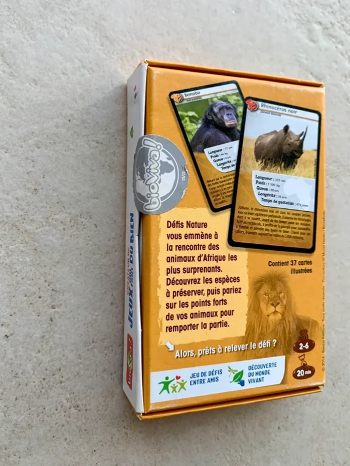 Jeu défis nature Afrique neuf (unité) - photo numéro 2