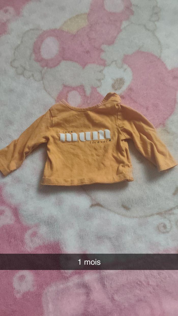 Maillot manches longues 1 mois - photo numéro 6