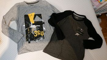 Lot de 2 tee shirt à manches longues