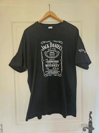 T-shirt noir XL - Jack Daniel's
