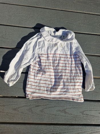 Tee-shirt à manches longues 
12m