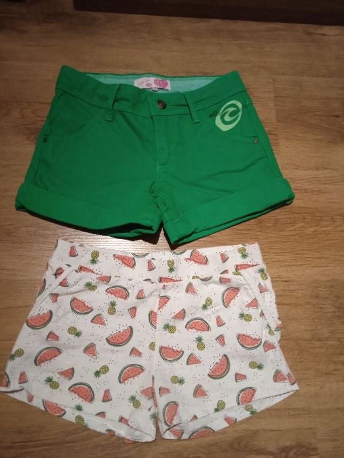 Lot de 2 shorts fille - 12 ans