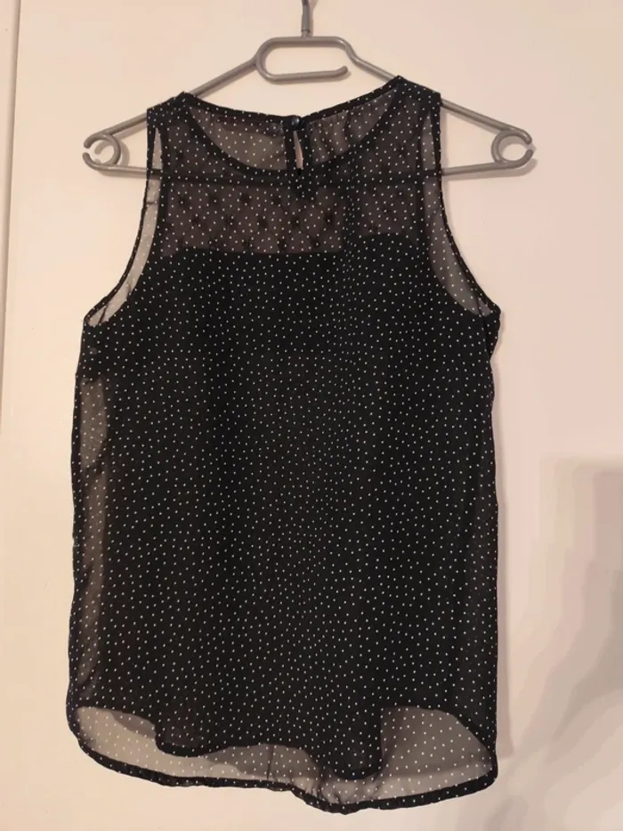 Débardeur pois camaïeu - photo numéro 3