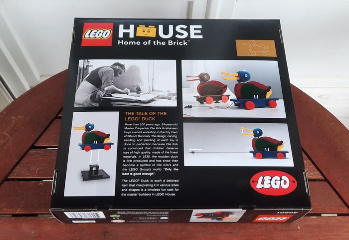 Neuf - LEGO 40501 The Wooden Duck (boite signée) - photo numéro 2