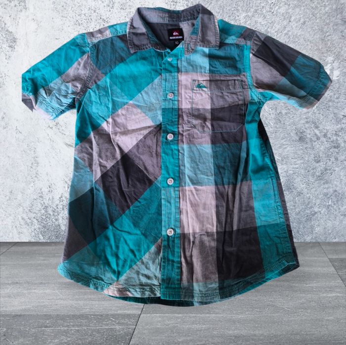 Chemise manches courtes coton 10 ans Quick Silver - photo numéro 2