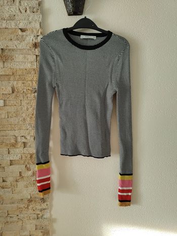Petit pull fin Zara rayé