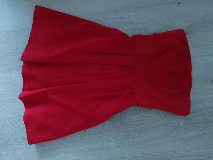 Robe bustier rouge - photo numéro 2