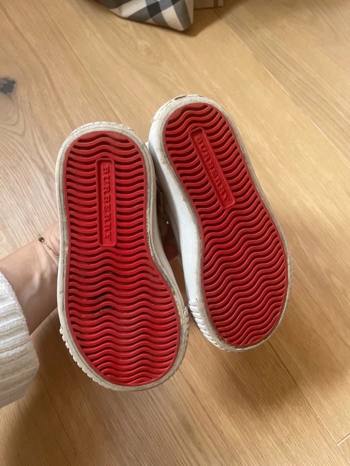 Baskets burberry tartan 23 - photo numéro 3