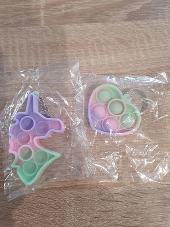 Lot porte clé Pop-it