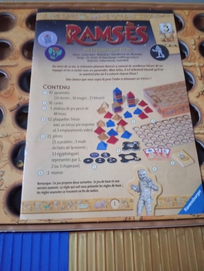 Jeu Ramsès Complet - photo numéro 2