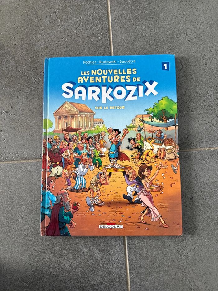 Les nouvelles aventures de Sarkozy bd