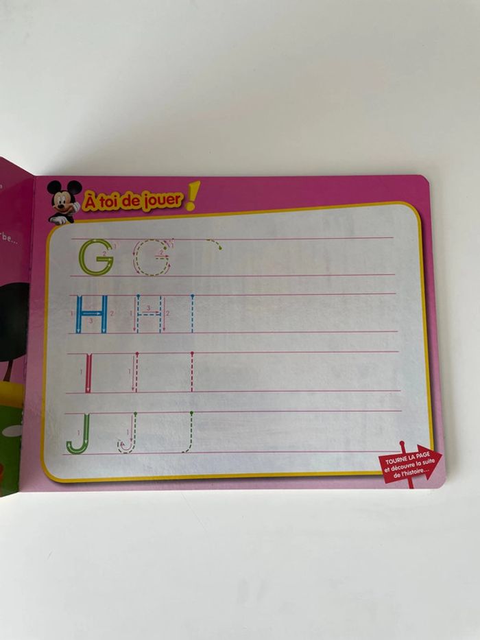 Livre apprendre écrire alphabet - photo numéro 4