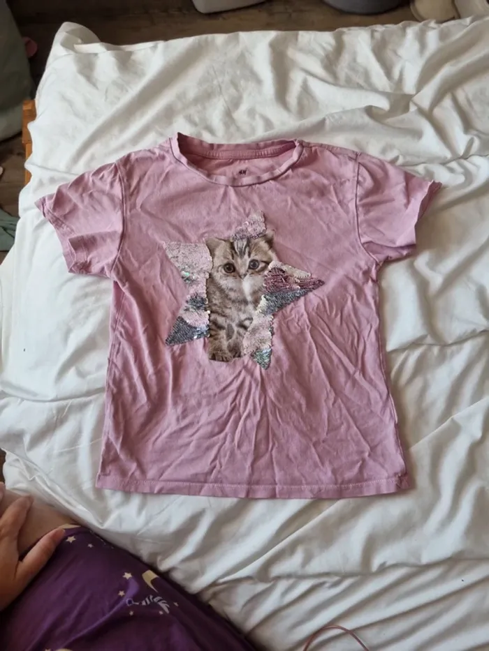T-shirt à sequin 7