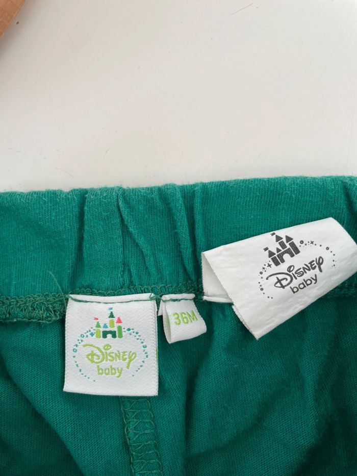 Pantacourt Disney vert mixte - photo numéro 3