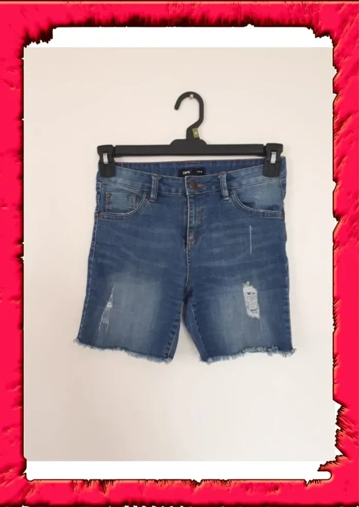 Short effet usé taille 36