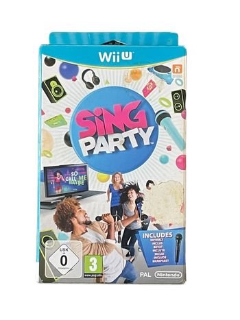 Coffret Sing Party sur console Nintendo Wii U