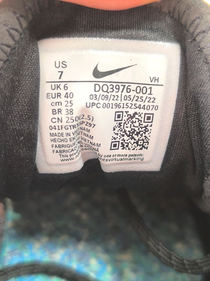 Baskets Nike air max 90 terrascape noir black pointure 40 très bon état sans boîte - photo numéro 9