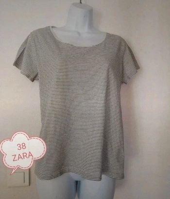 Tee shirt rayures femme.38.