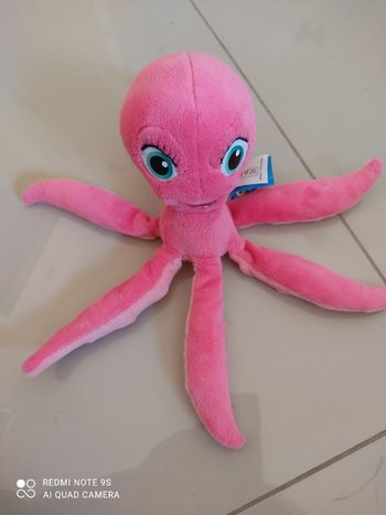 Pieuvre rose sammy 2 dessin animé