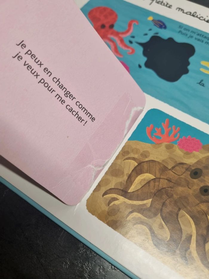 Livre à toucher '' animaux des mers '' - photo numéro 4
