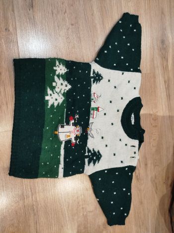 Pull vintage coudé mail garçon 6/9mois