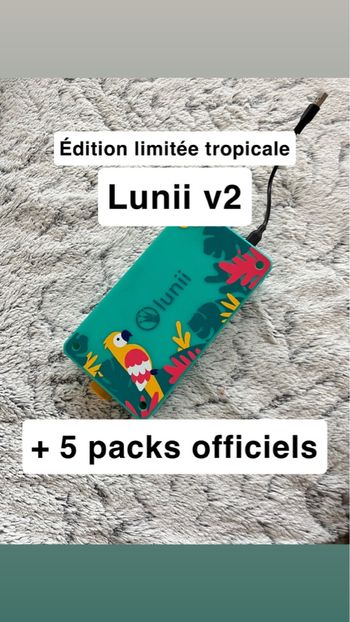Lunii v2 édition limitée tropicale