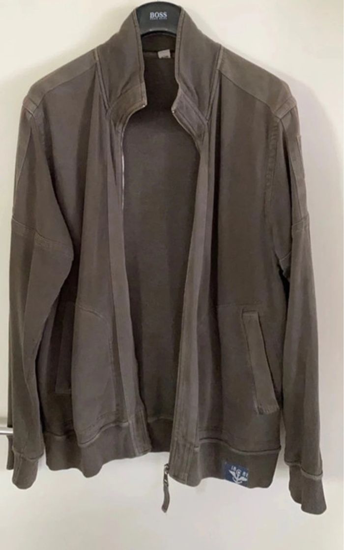 Superbe veste kaki Cerruti taille 3XL entre aisselles 64 cm - photo numéro 2