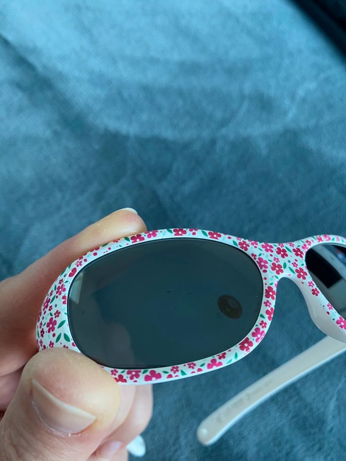 Lunettes de soleil blanches fleuries quechua - photo numéro 10