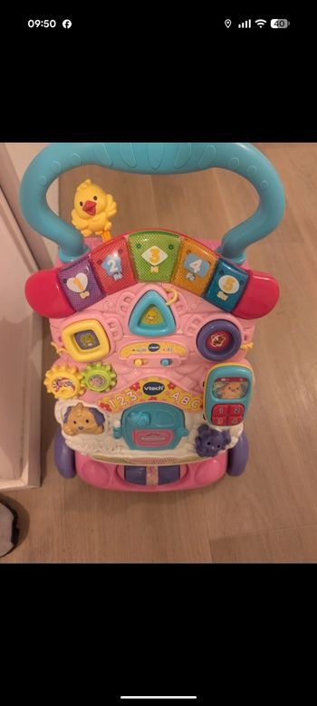 Vteck trotteur parlant pliable 