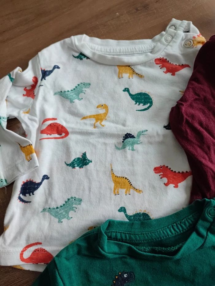 Lot de 5 tee-shirts manches longues - photo numéro 2