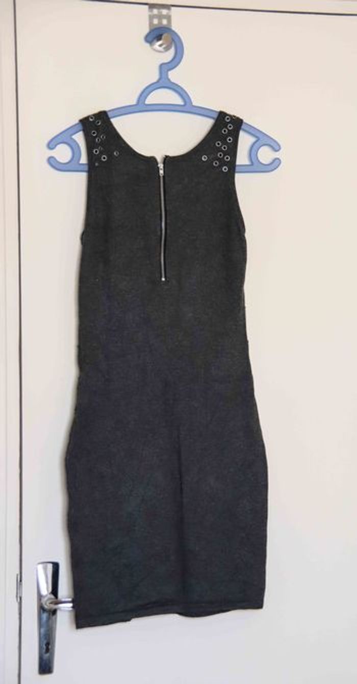 Petite robe grise, cotton H&M - photo numéro 2