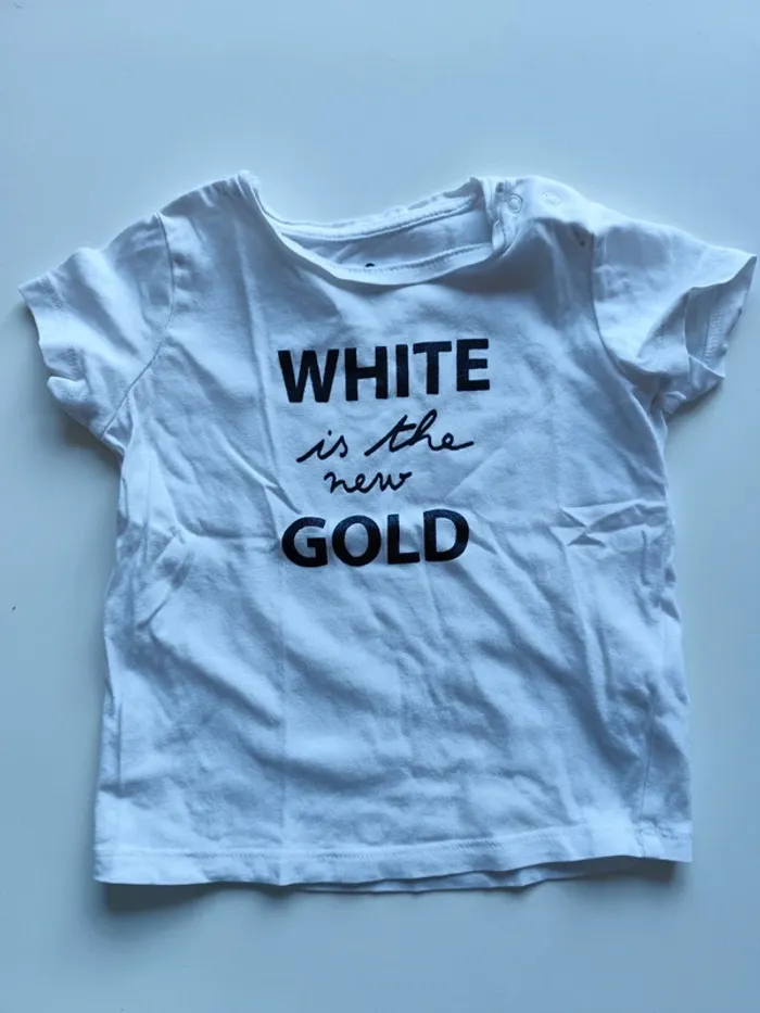 T-shirt manches courtes 24 mois