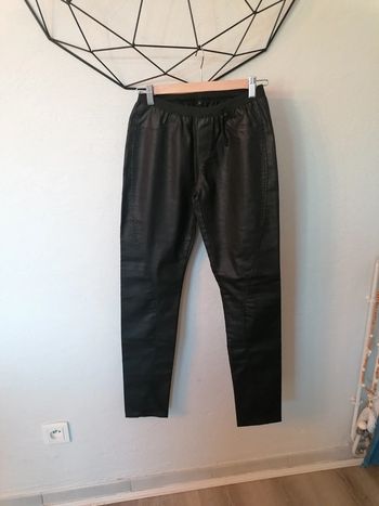 Pantalon/legging simili cuir