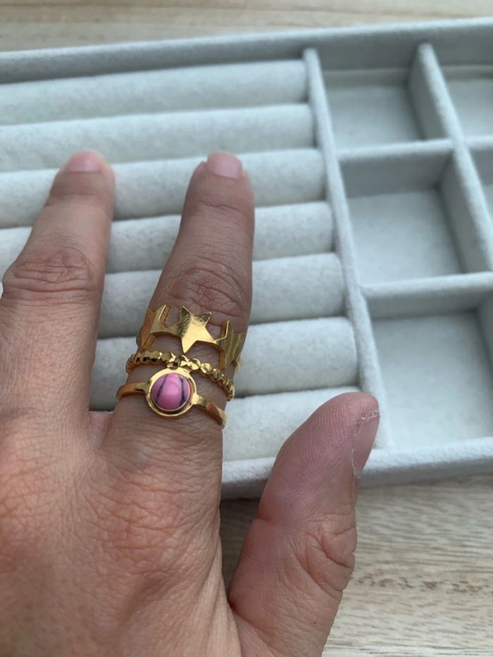 bague ajustable acier inoxydable - photo numéro 4