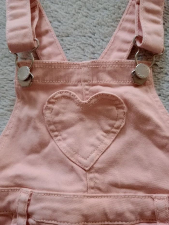 Combishort 12-18 mois rose tendre c48 - photo numéro 2