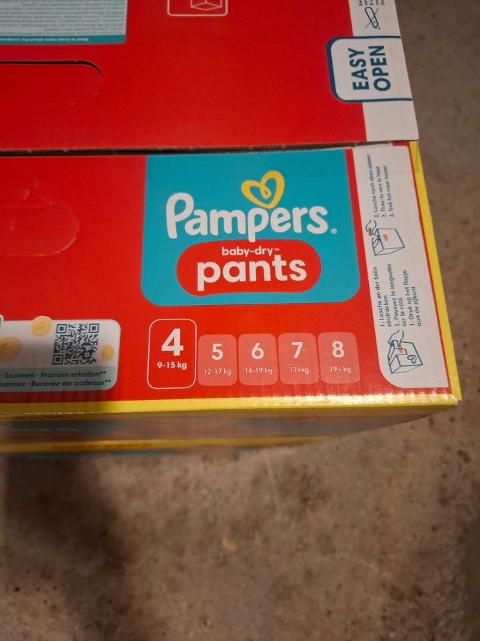 Pampers baby dry pants Taille 4 - photo numéro 3