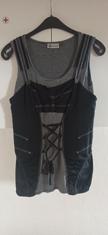 Debardeur 2 en 1 taille 38/40