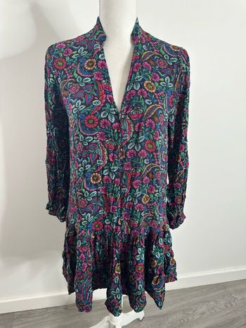 Robe multicolore à fleurs Paisley T36 S