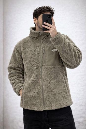 Veste polaire kaki style The North Face L neuve hiver streetwear 