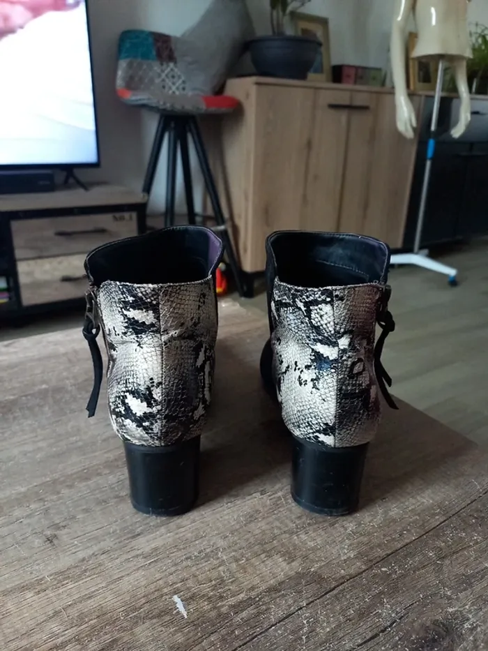 Bottines noir T41 - photo numéro 4