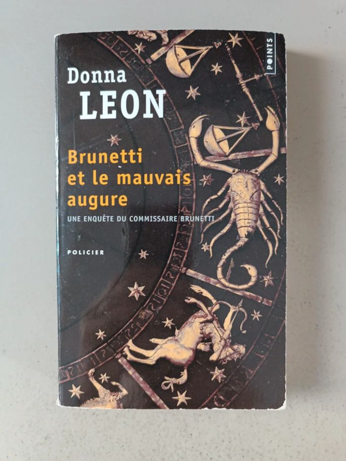 Donna Léon Brunetti et le mauvais augure une enquête du commissariat brunetti