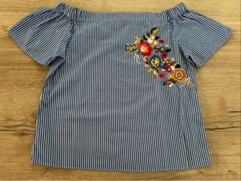 Blouse à rayures