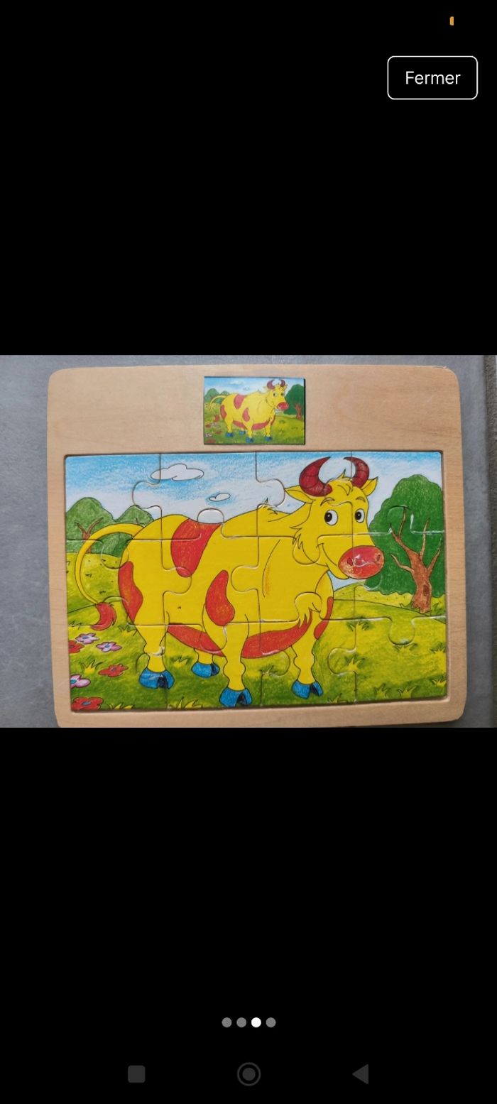 Puzzle en bois - photo numéro 3