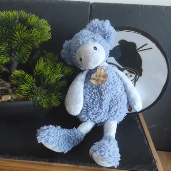 doudou mouton histoire d ours bleu pantin mouchoir Koala Chien blanc