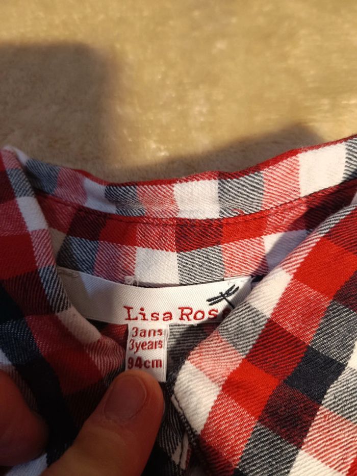 Chemise à carreaux 3 ans - photo numéro 3