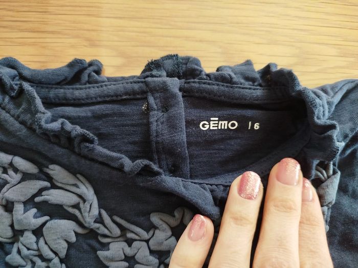 Tee-shirt marine - photo numéro 3