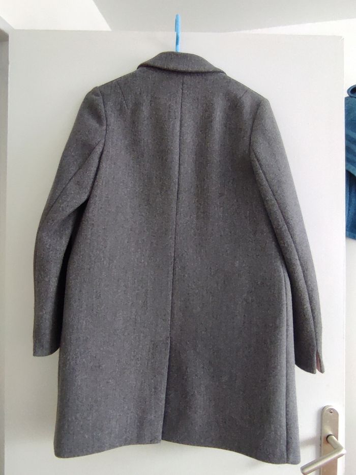 Manteau gris etam - photo numéro 3