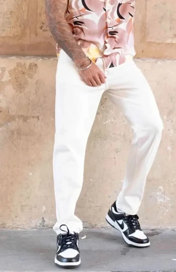 Jeans blanc - photo numéro 2