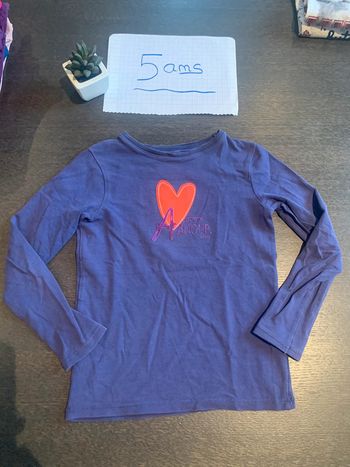 Tee-shirts manches longues taille 5 ans