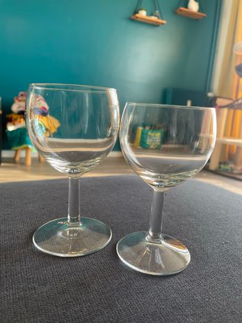 Lot de verres ballon (2 tailles - 12 de chaque)